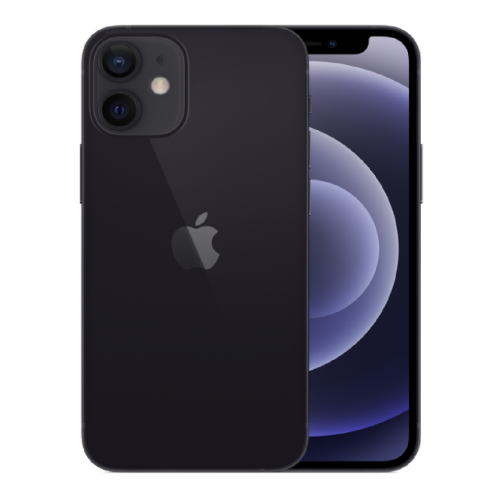 Apple iPhone 12 Mini 128GB Siyah (Yenilenmiş - Çok İyi) - 1