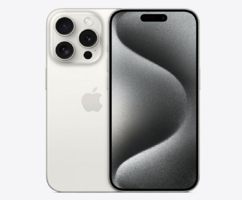 Apple iPhone 15 Pro 128GB Beyaz Titanyum (Yenilenmiş - Çok İyi) - 1